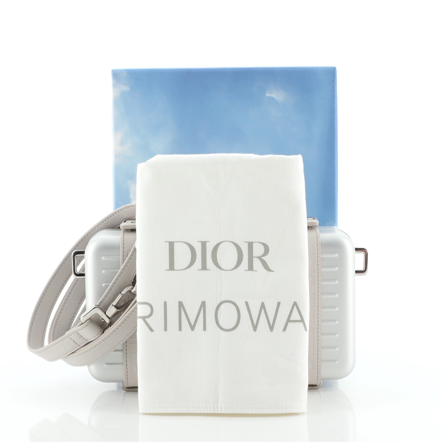 Dior x Rimowa Personal Clutch Aluminum