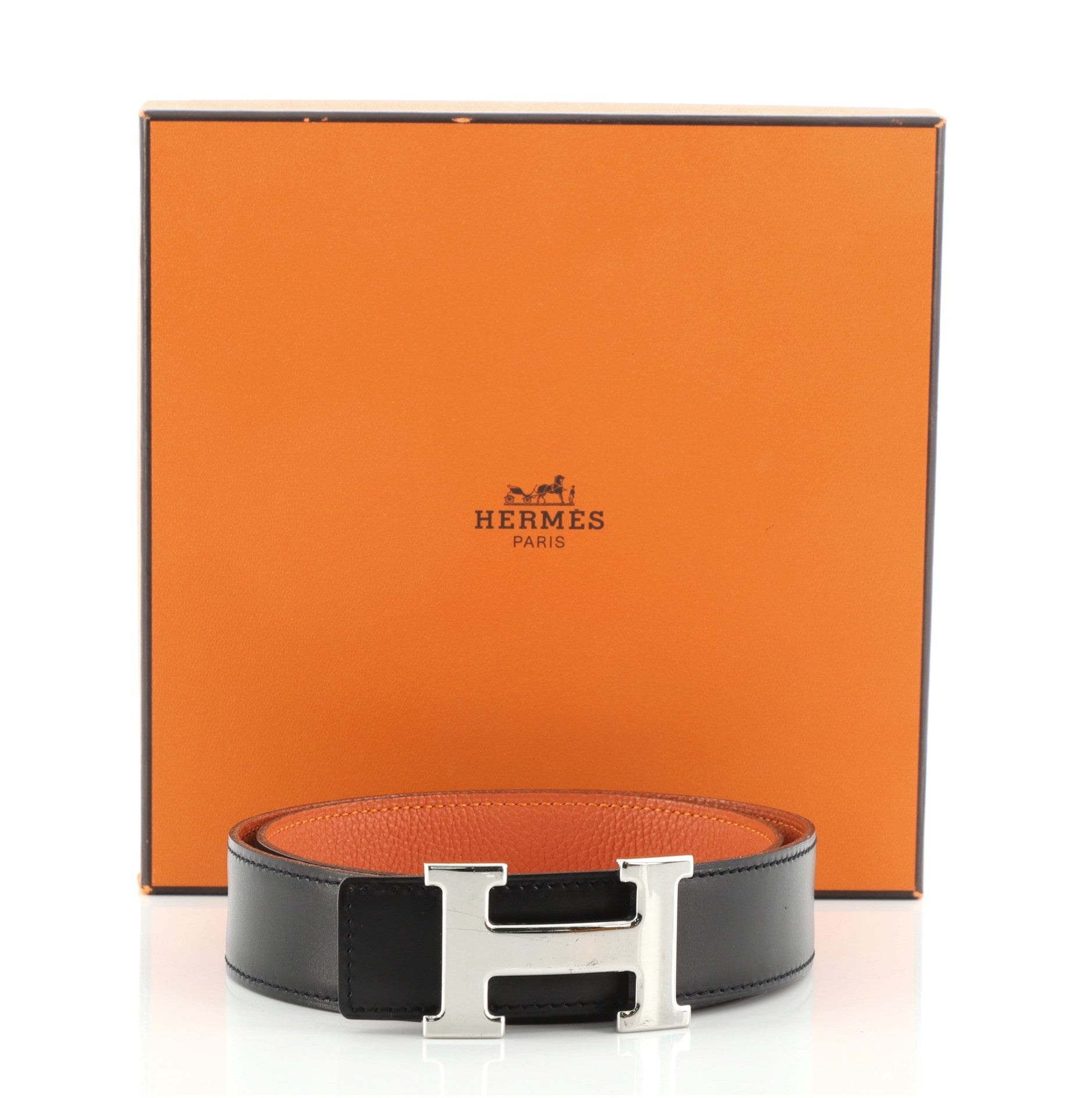 Constance Reversible Belt Leather Medium 80