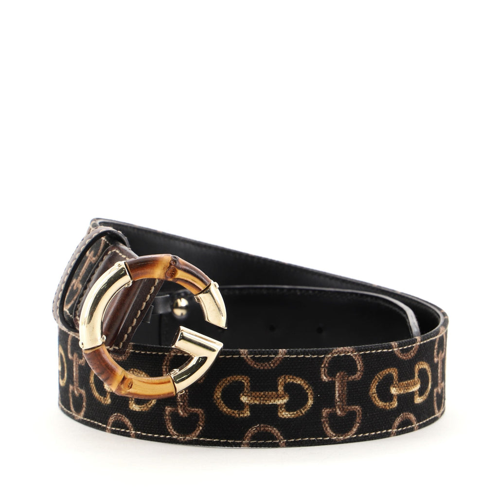 Bamboo G Belt Canvas 80