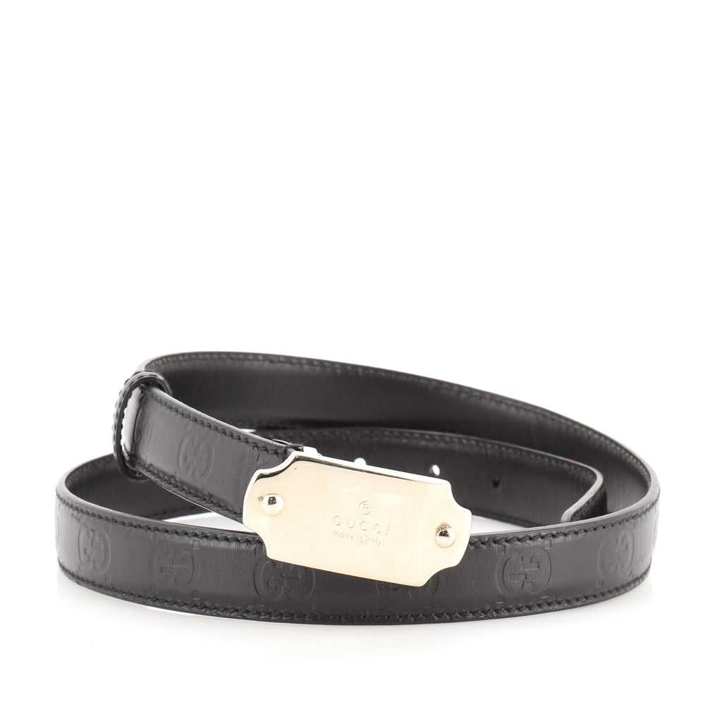Vintage Belt Guccissima Leather 90