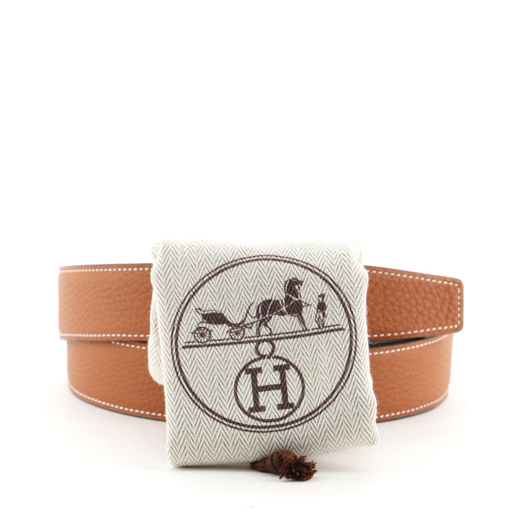 H Hippique Reversible Belt Leather Medium 85