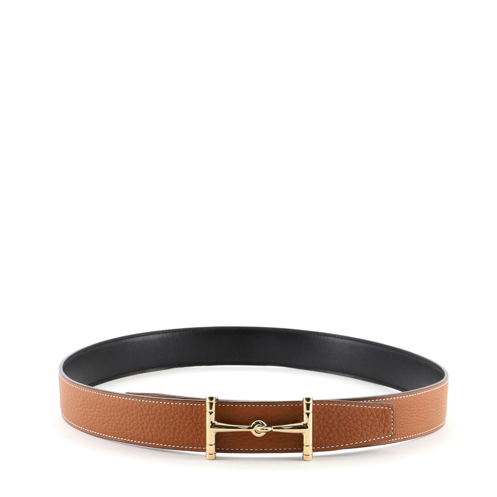 H Hippique Reversible Belt Leather Medium 85
