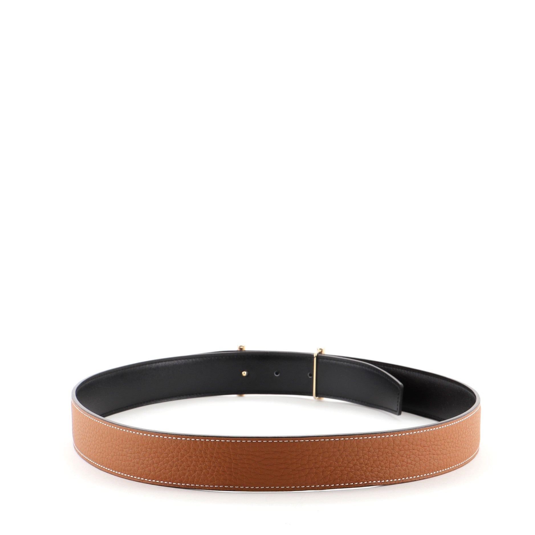 H Hippique Reversible Belt Leather Medium 85