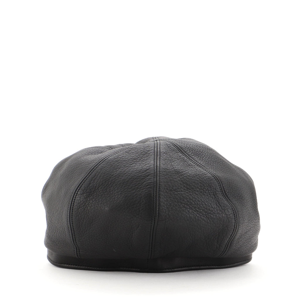 NewsBoy Hat Leather Medium