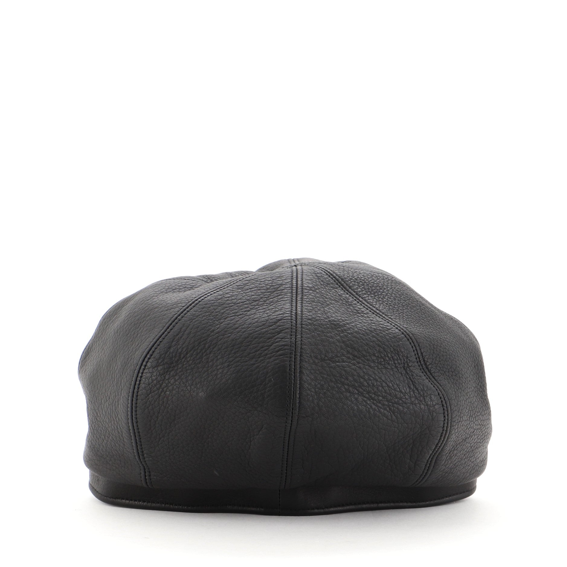 NewsBoy Hat Leather Medium