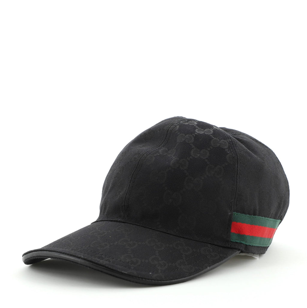 Web Baseball Cap GG Canvas Medium