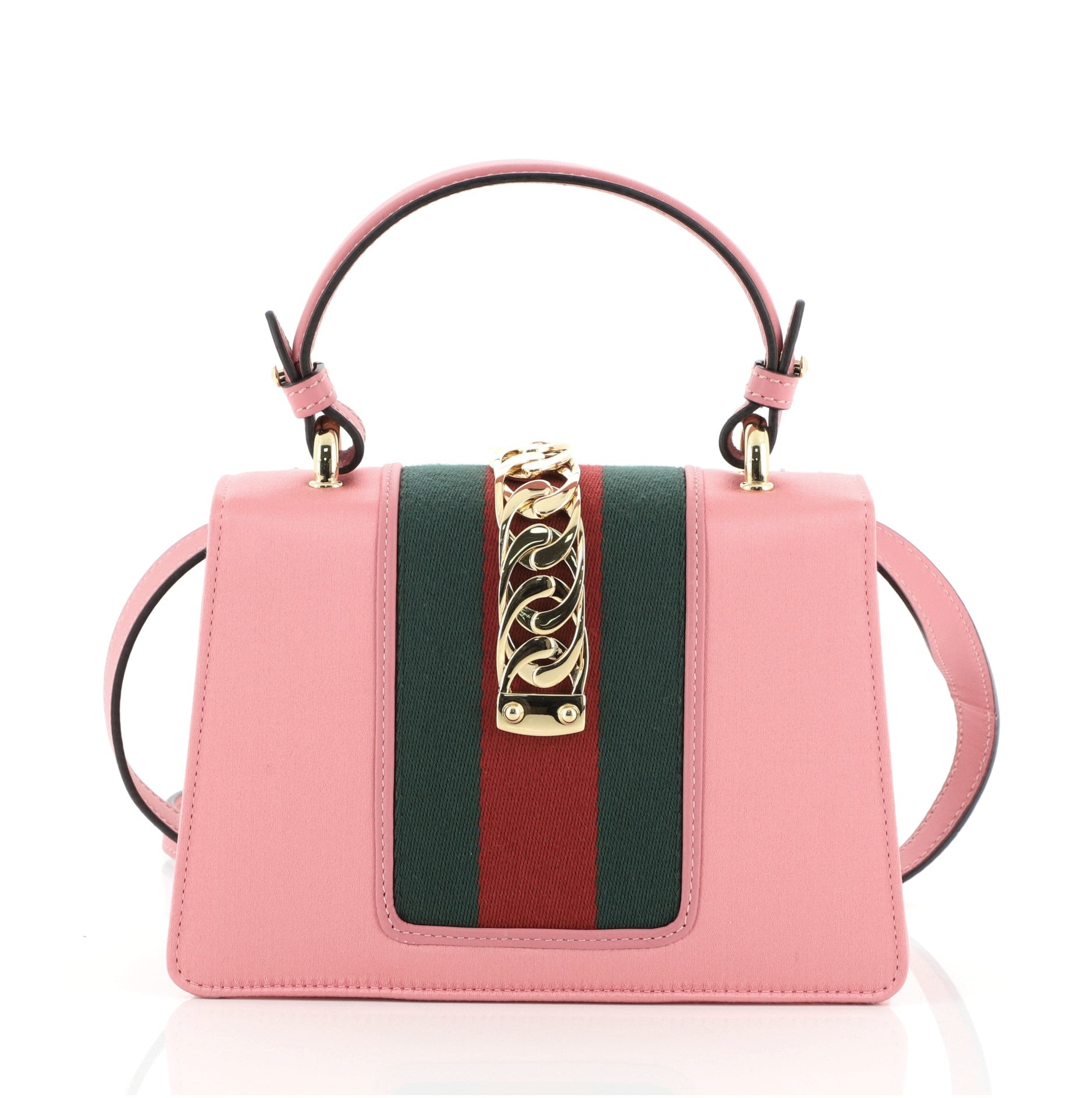 Sylvie Top Handle Bag Crystal Embellished Satin Mini