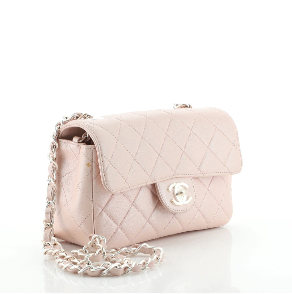 Vintage CC Chain Flap Bag Quilted Lambskin Mini