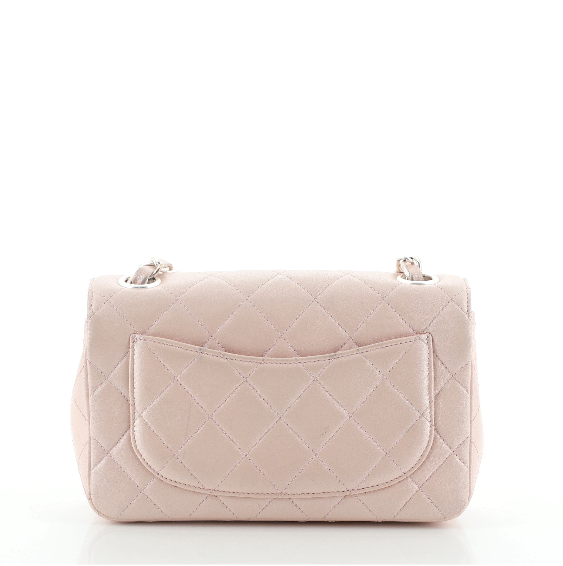 Vintage CC Chain Flap Bag Quilted Lambskin Mini