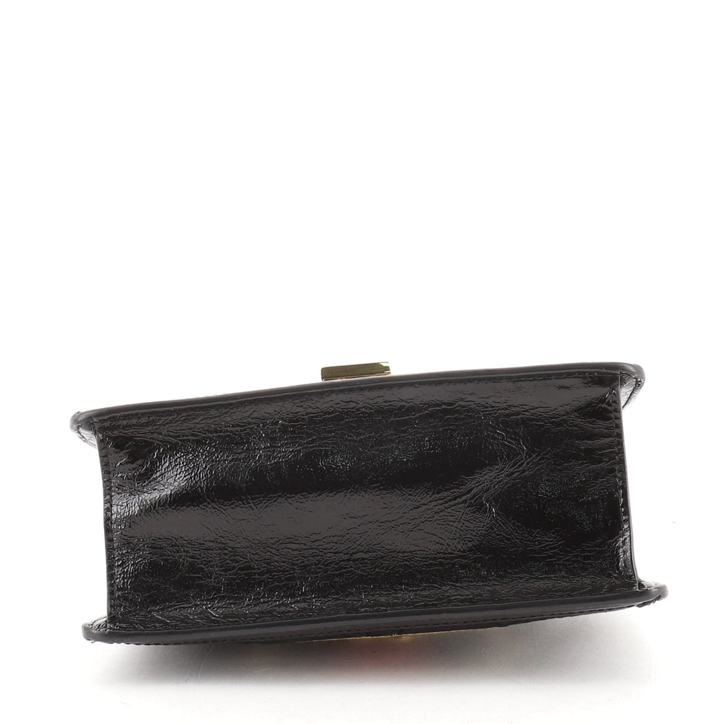 Sylvie Top Handle Bag GG Velvet Mini