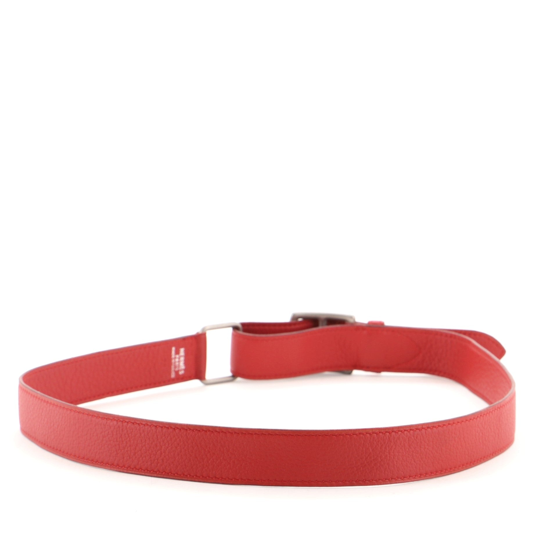 Buckle Belt Leather Medium 78