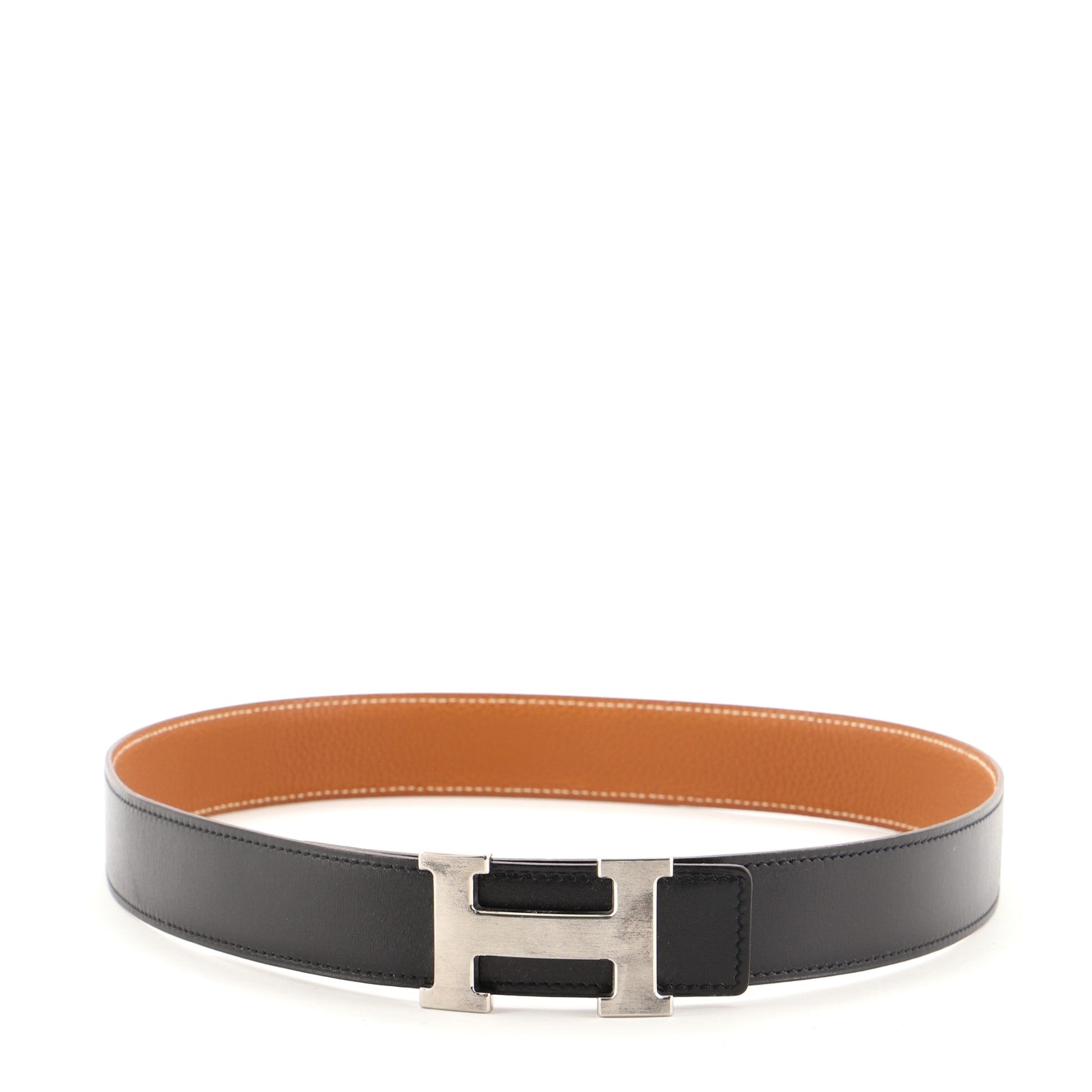 Constance Reversible Belt Leather Wide 80