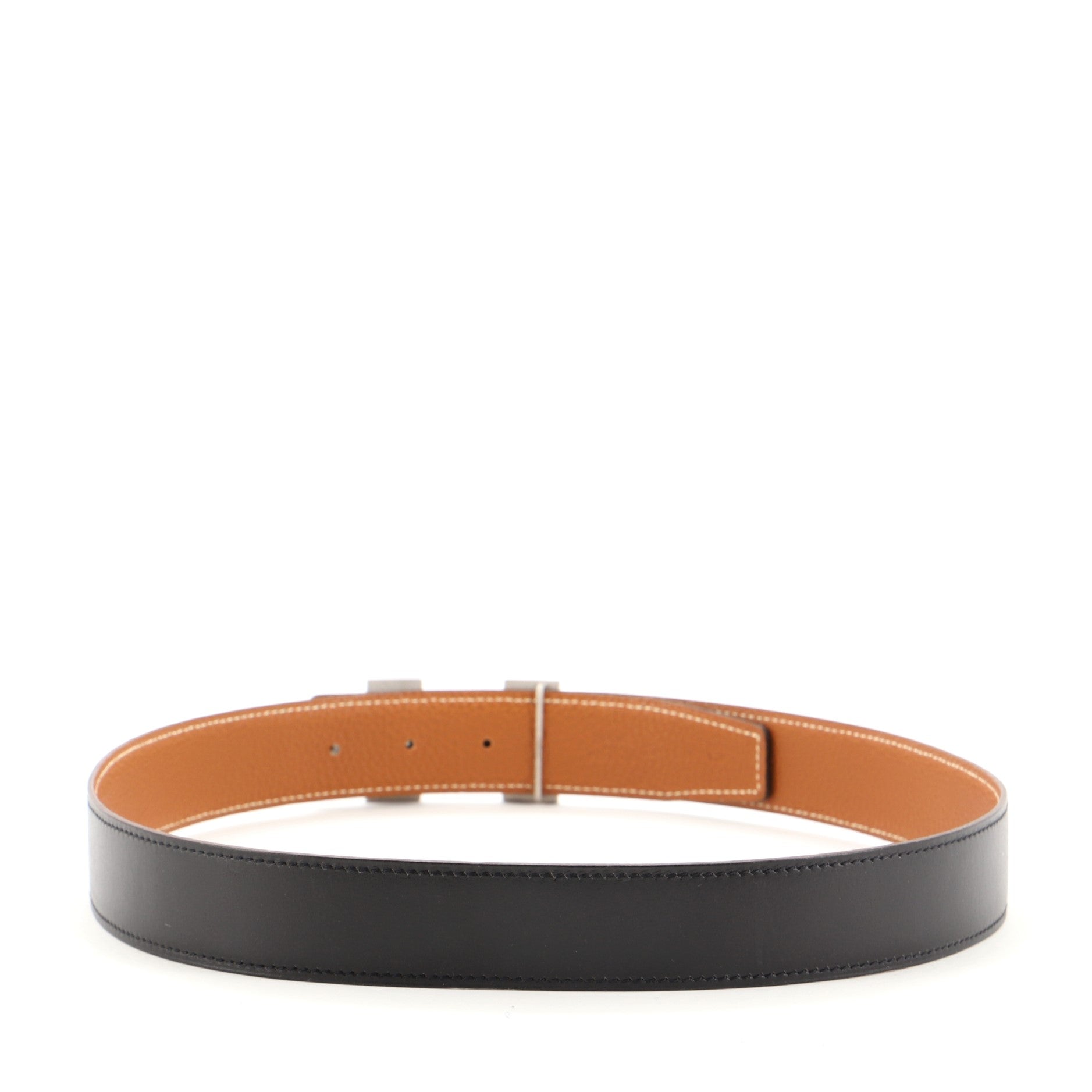 Constance Reversible Belt Leather Wide 80