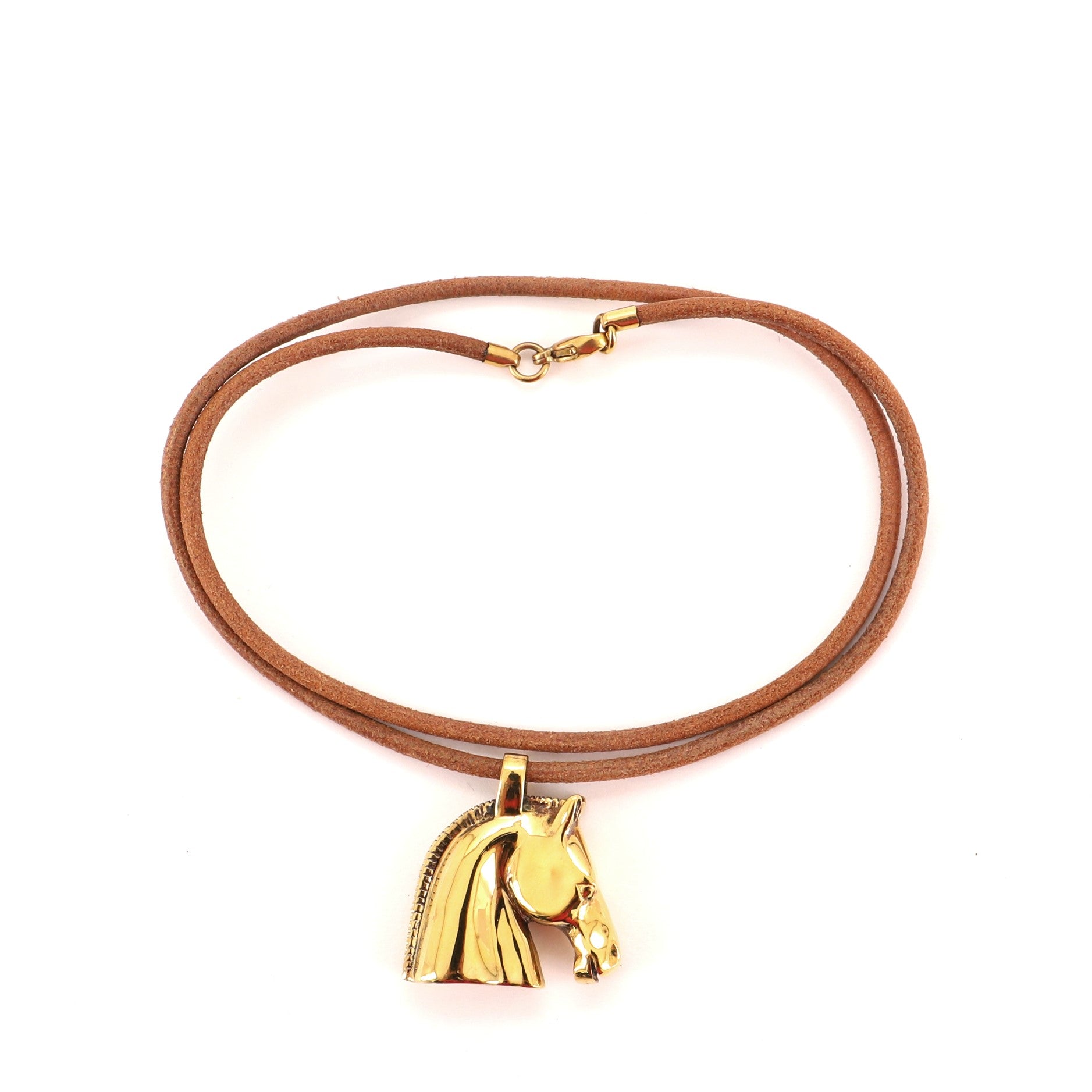 Horsehead Necklace Metal