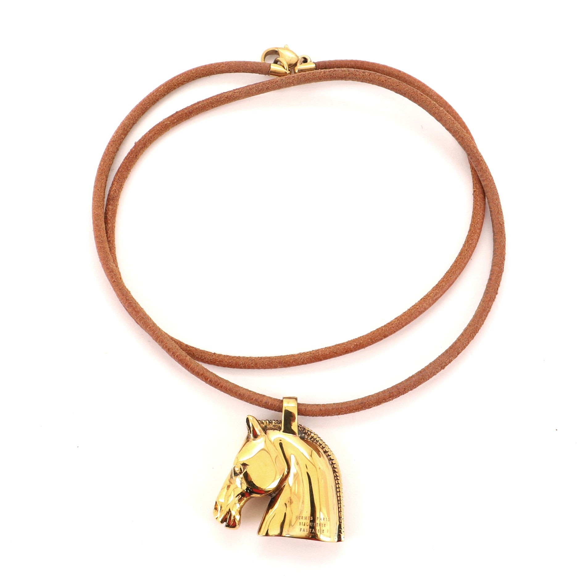 Horsehead Necklace Metal