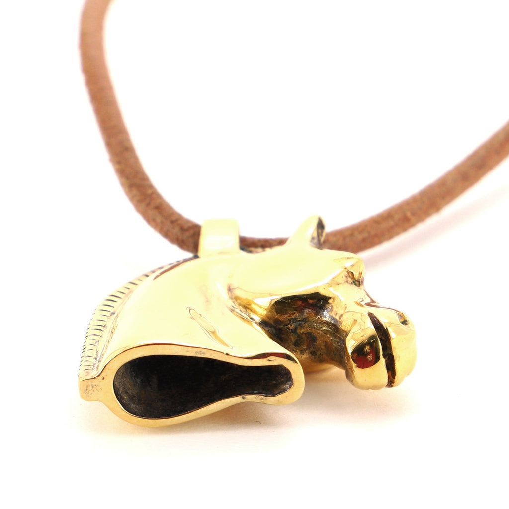 Horsehead Necklace Metal