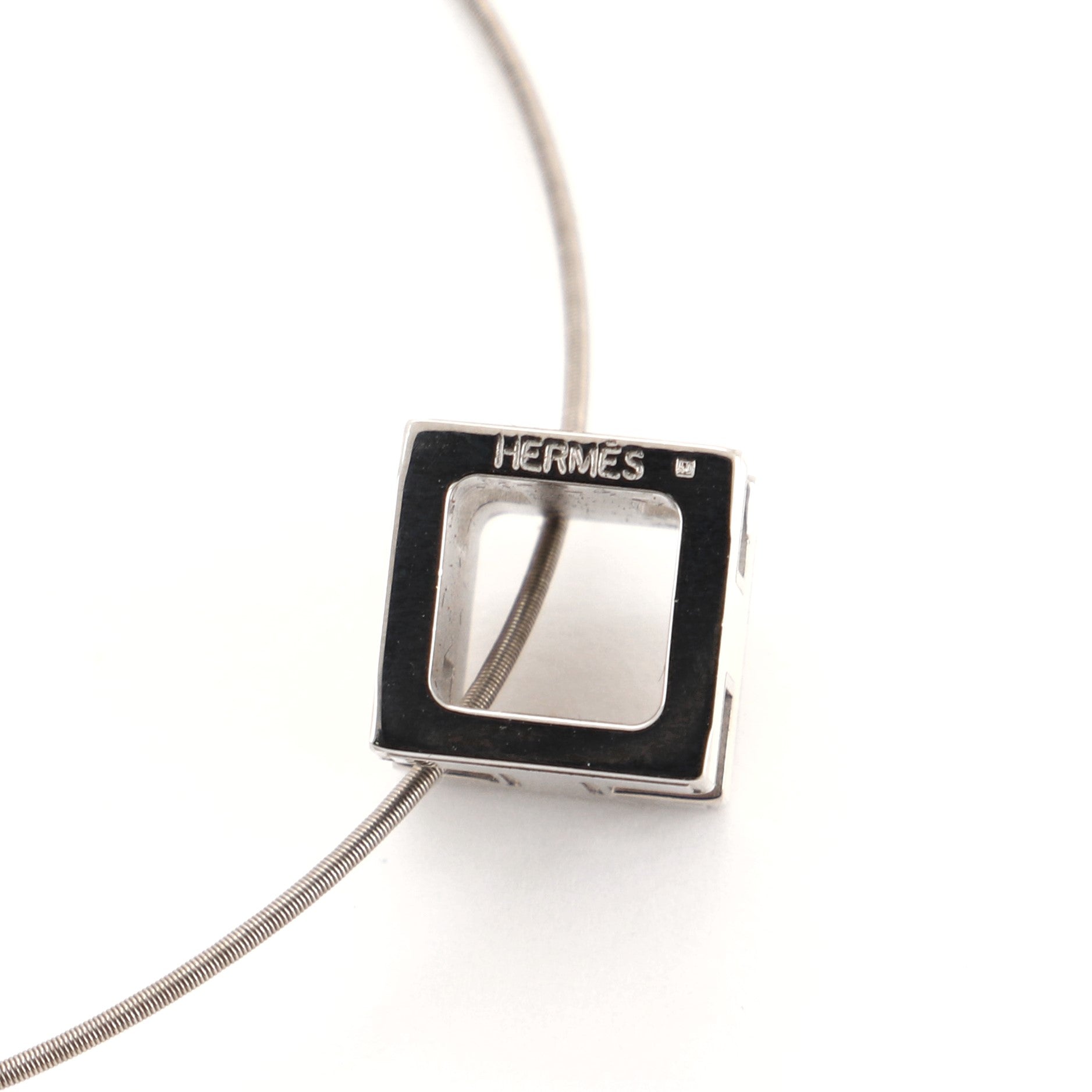 Pop H Necklace Metal and Enamel