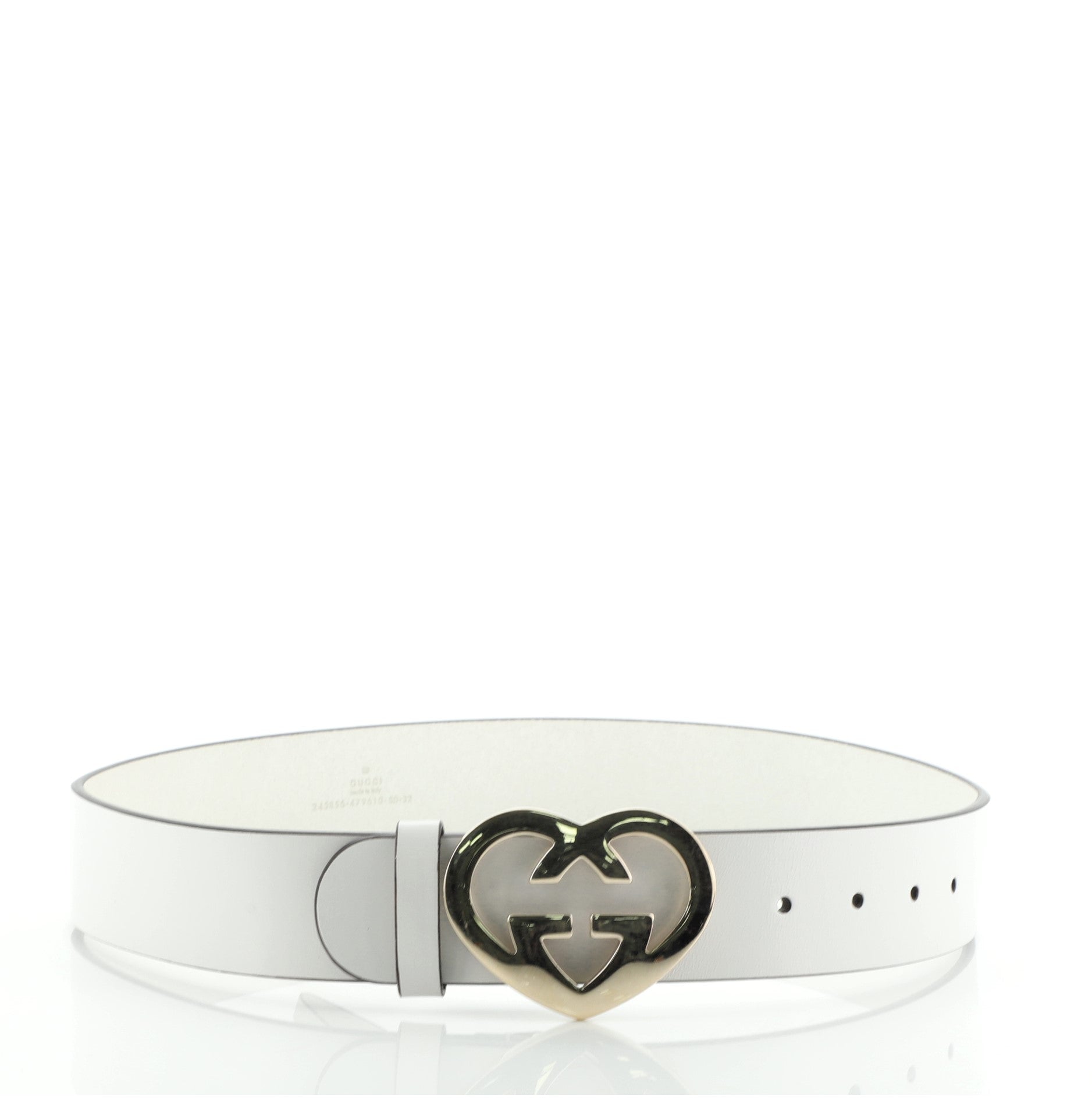 Lovely Heart Belt Leather 80