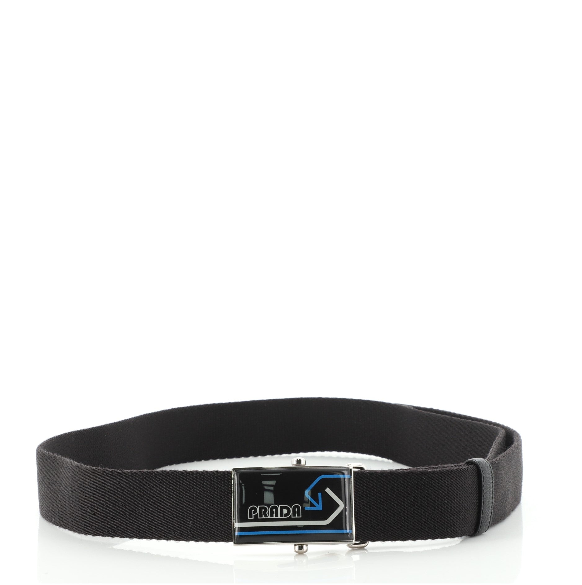 Logo Buckle Belt Nylon 95