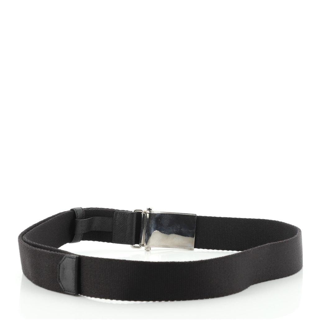 Logo Buckle Belt Nylon 95