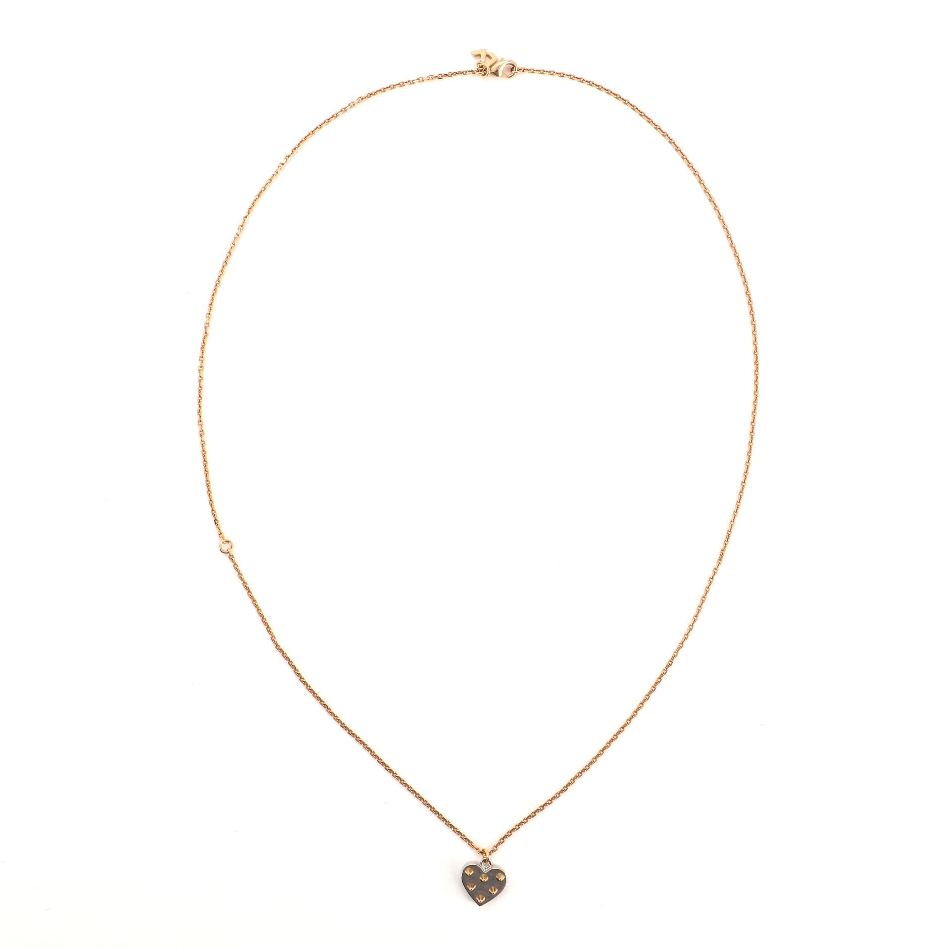 Tier Spiky Valentine Necklace Metal with Crystal