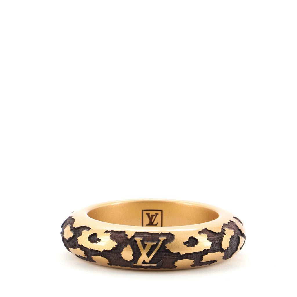 Leo Bangle Monogram Lacquer and Wood PM Bracelet