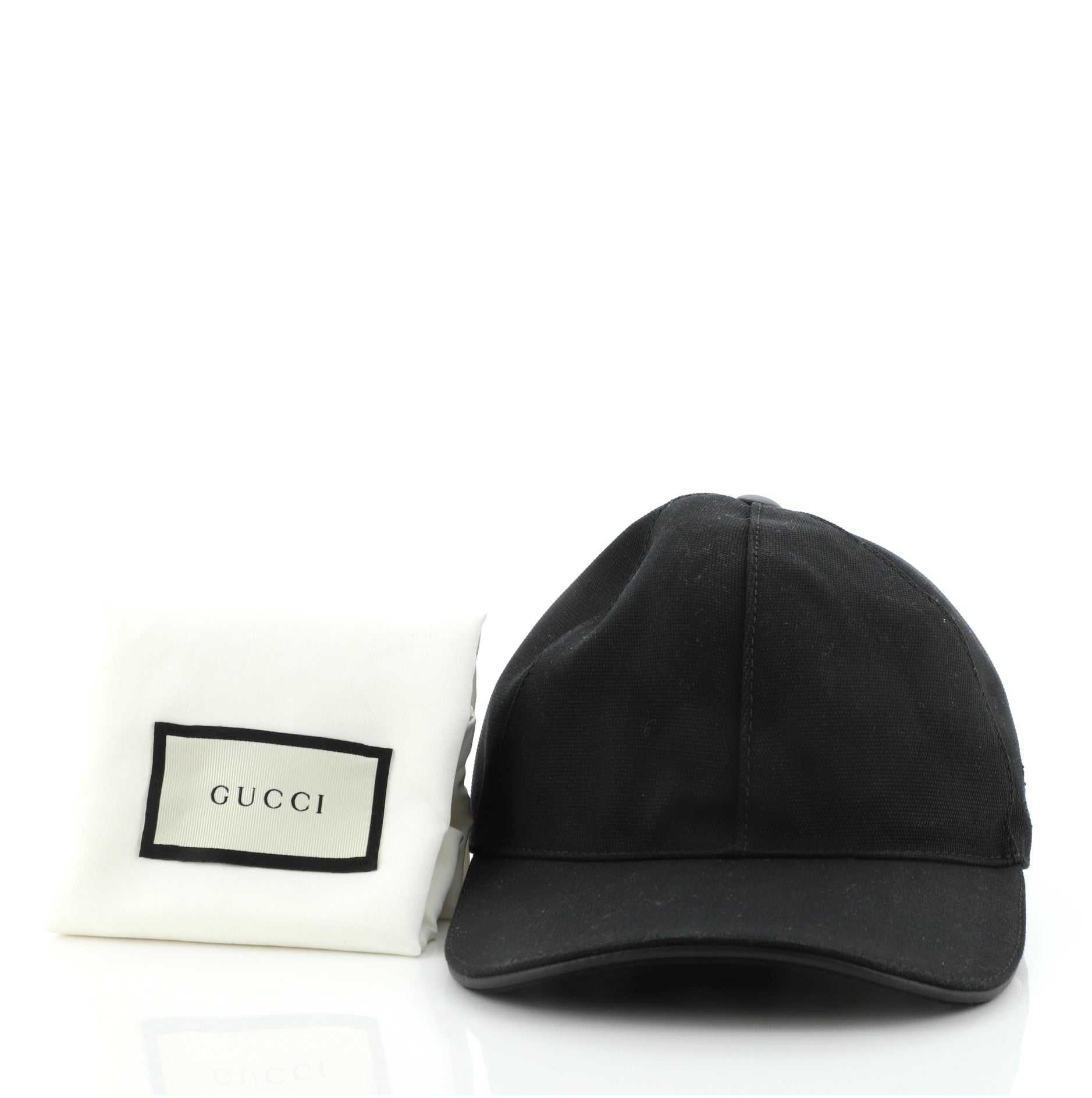 Interlocking GG Baseball Cap Canvas Large