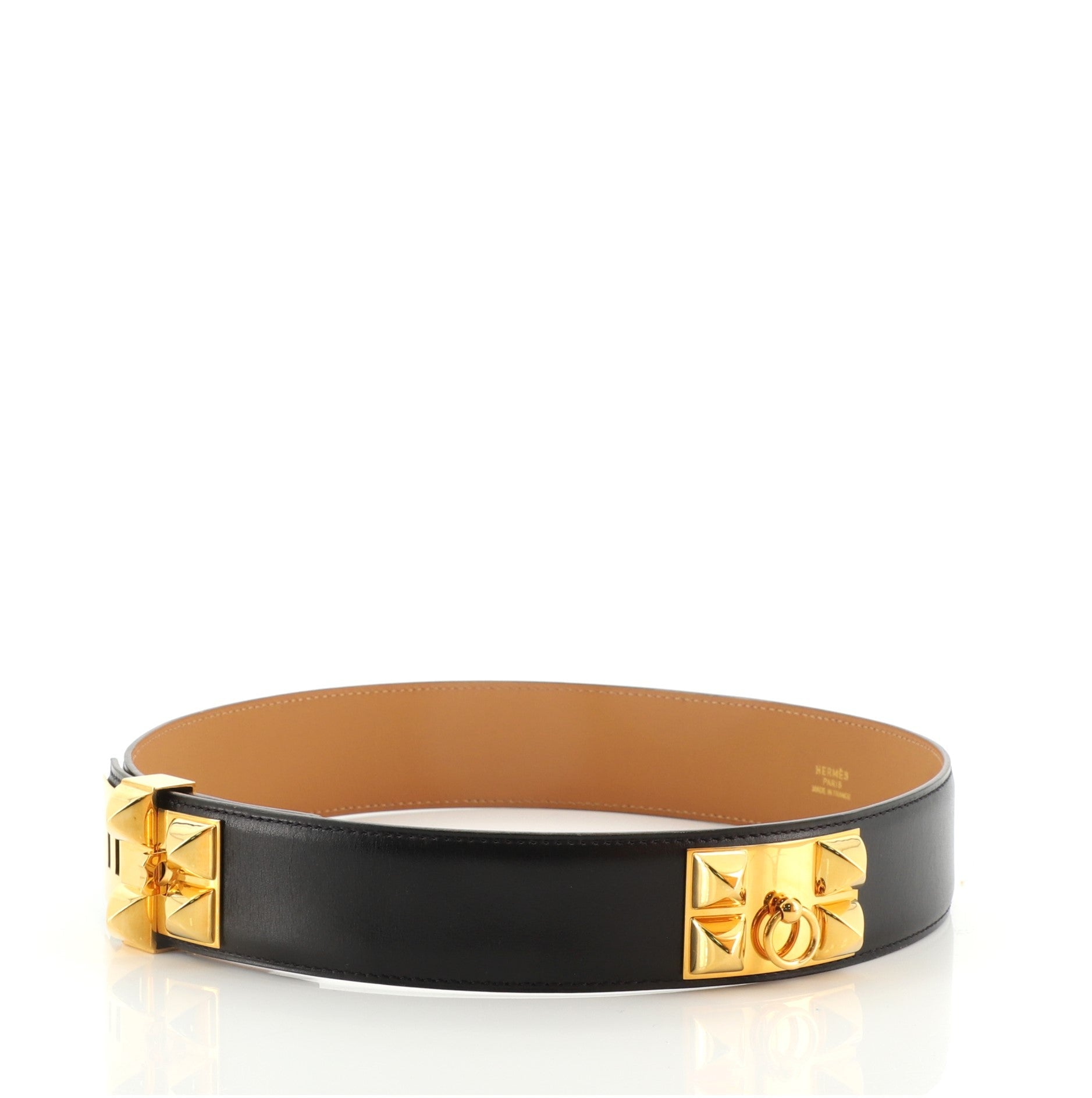 Collier de Chien Belt Leather Wide 70