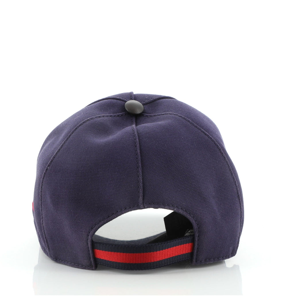 Interlocking GG Baseball Cap Canvas Large