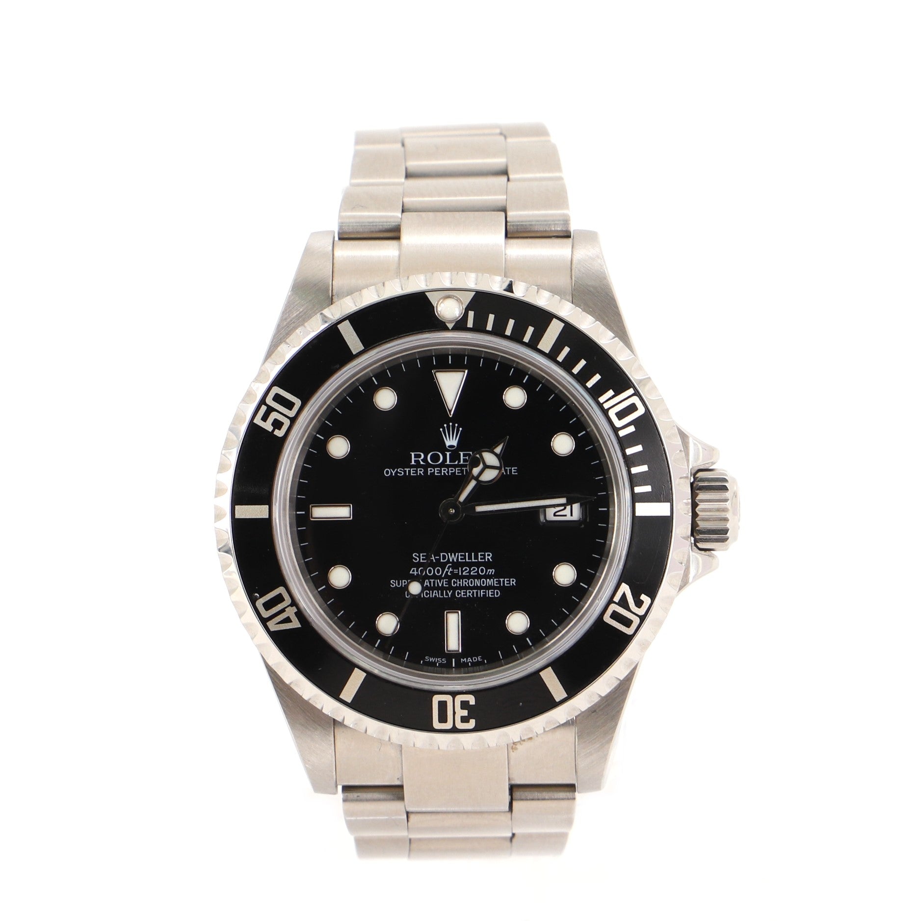 Oyster Perpetual Sea-Dweller Automatic Watch Stainless Steel 40