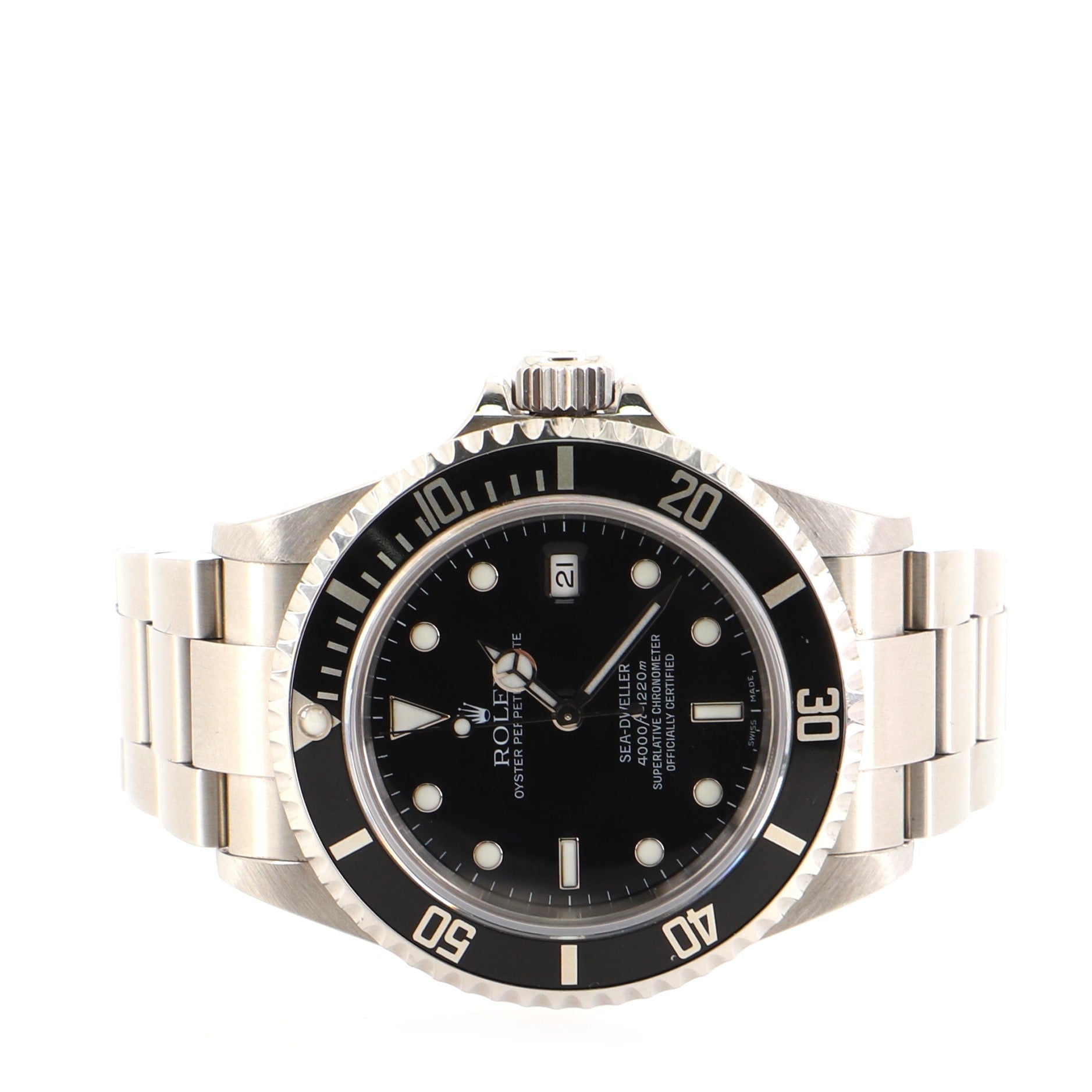 Oyster Perpetual Sea-Dweller Automatic Watch Stainless Steel 40