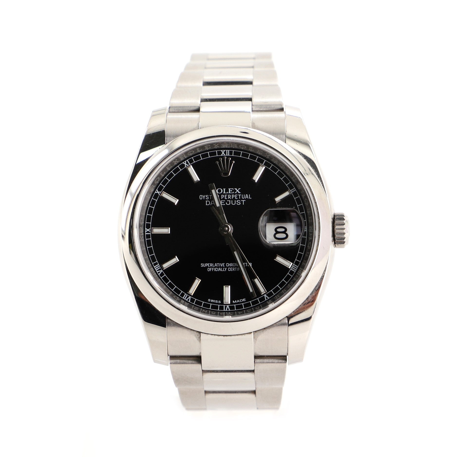 Oyster Perpetual Datejust Automatic Watch Stainless Steel 36