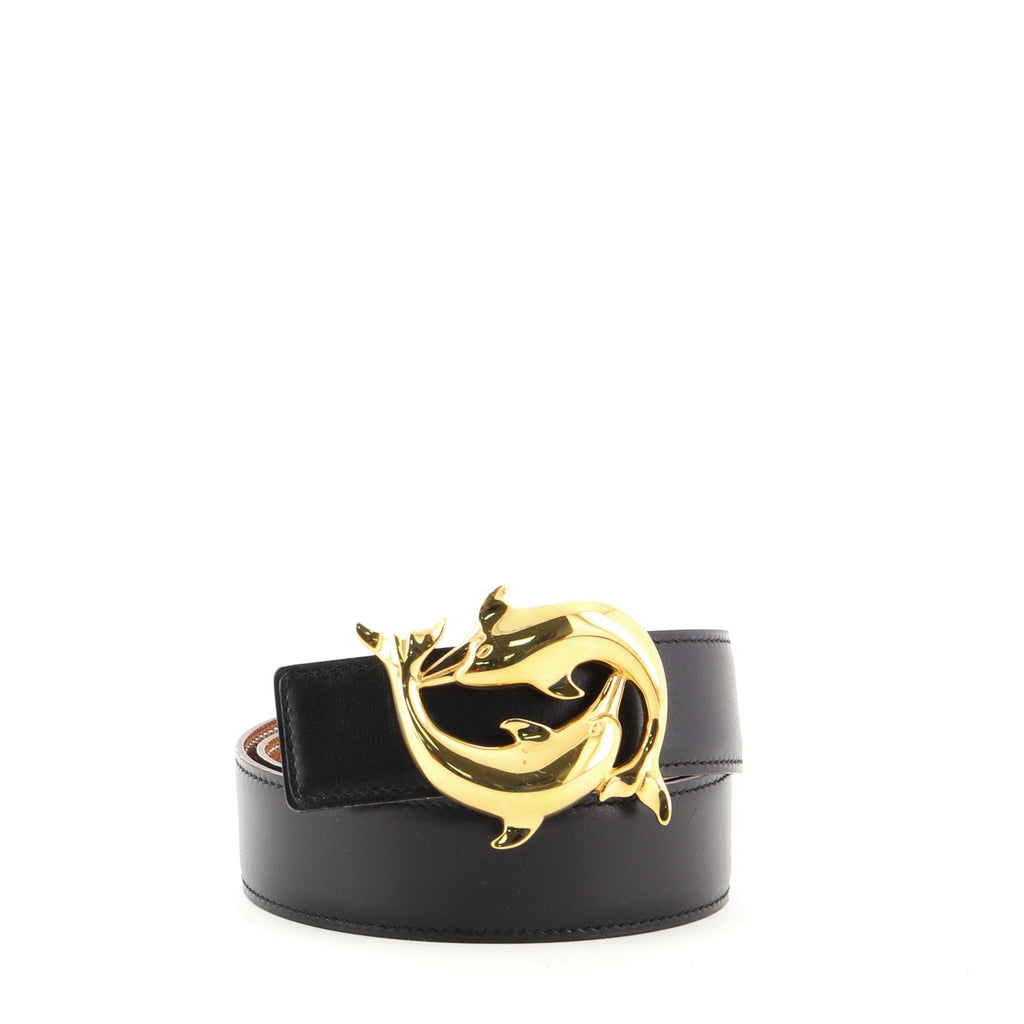 Dolphin Belt Leather Medium 75