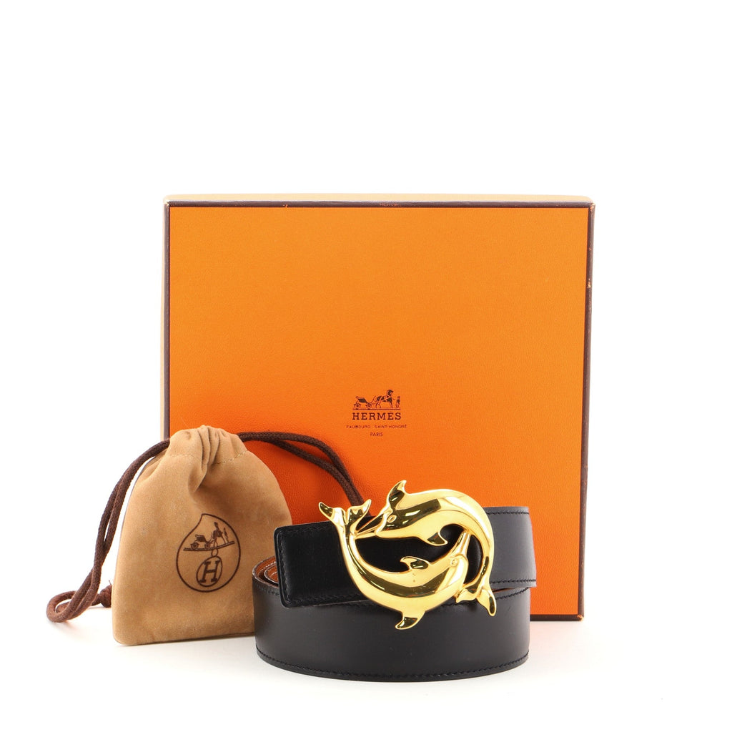 Dolphin Belt Leather Medium 75