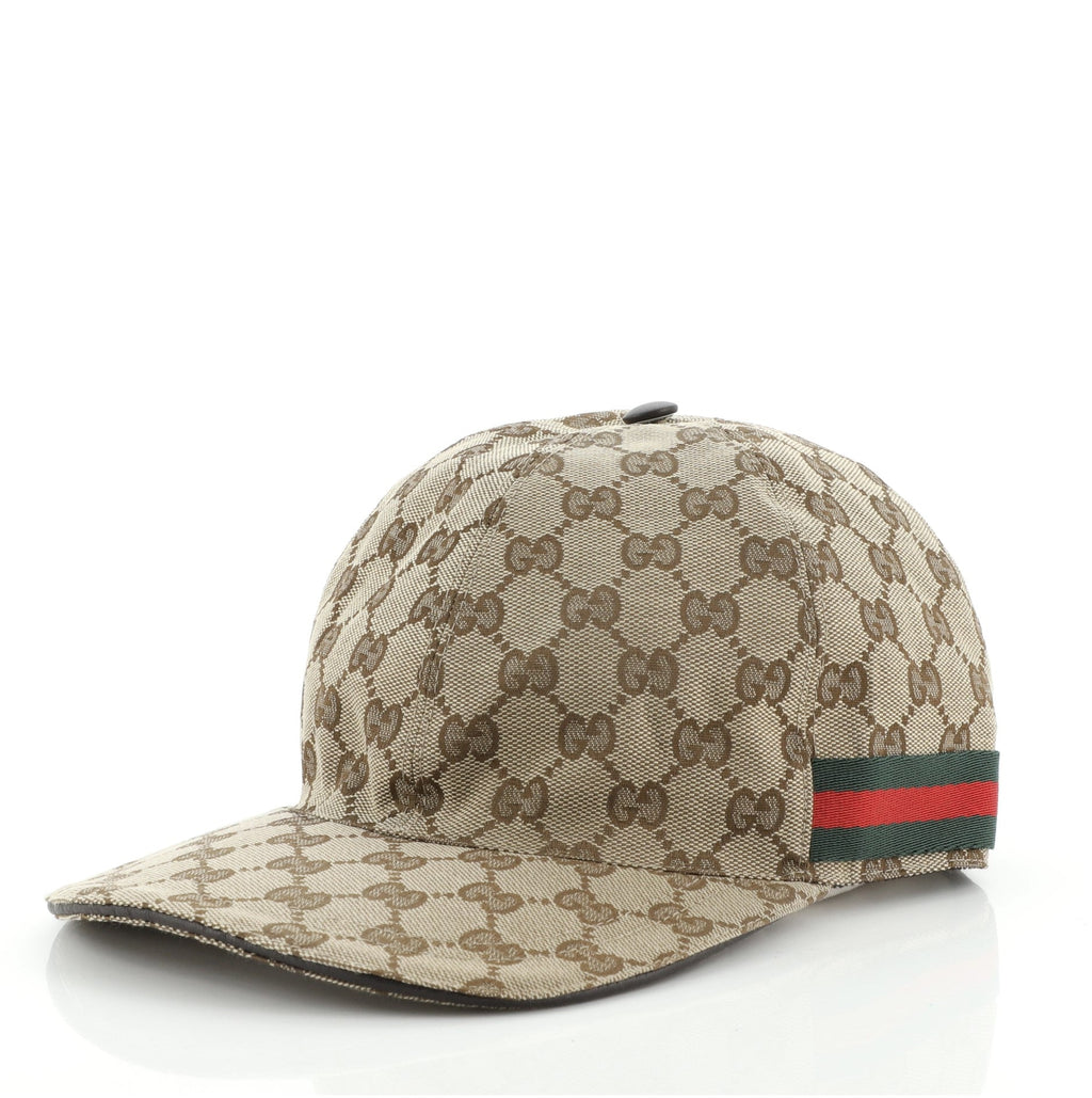 Web Baseball Cap GG Canvas Small