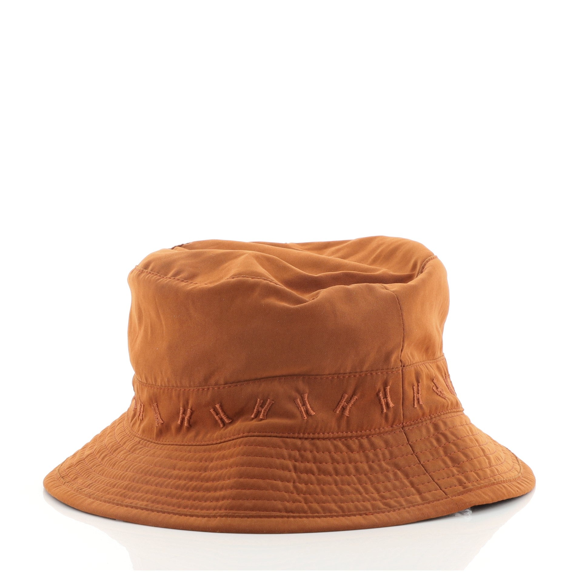 H Bob Bucket Hat Embroidered Nylon Medium