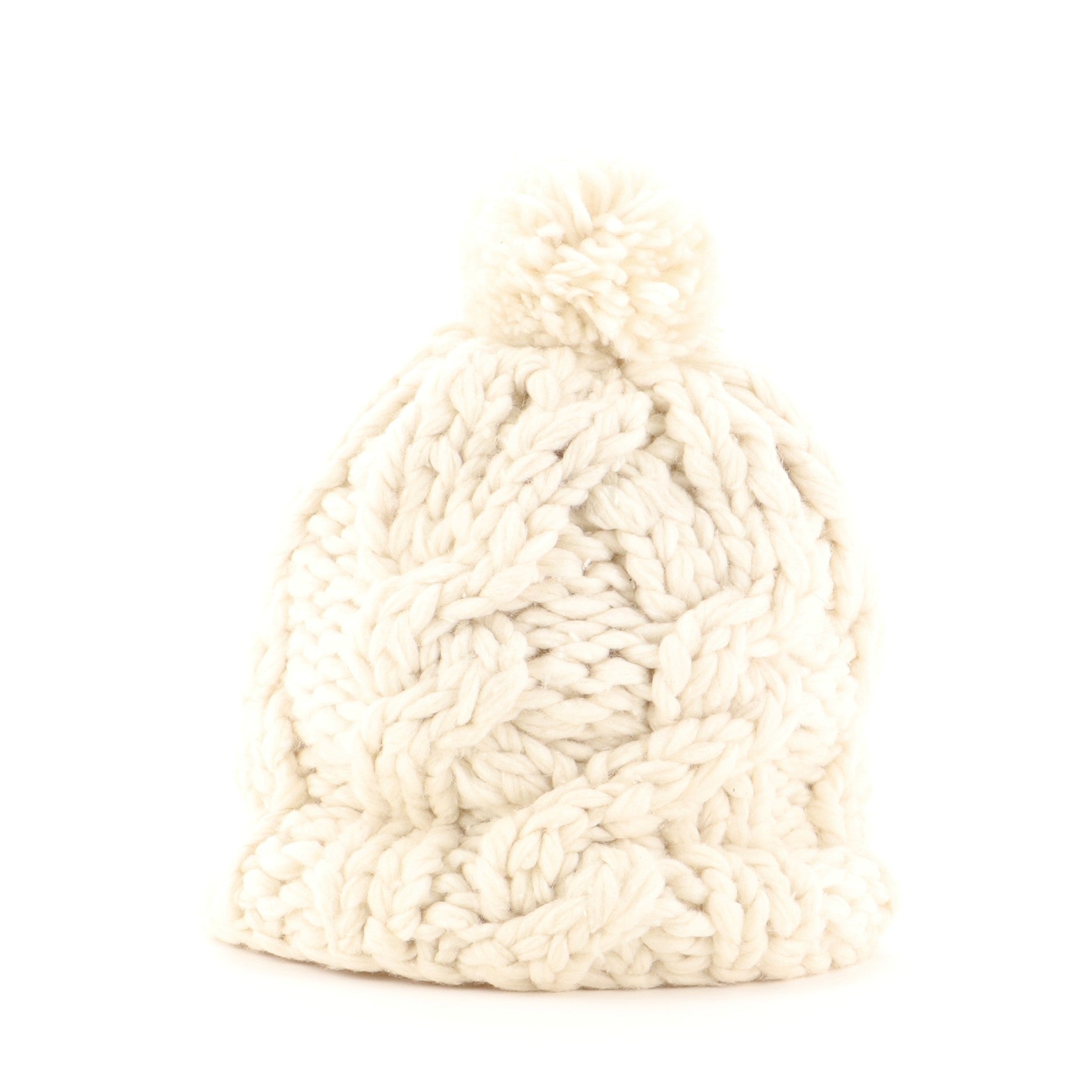 Knit Beanie Wool XS