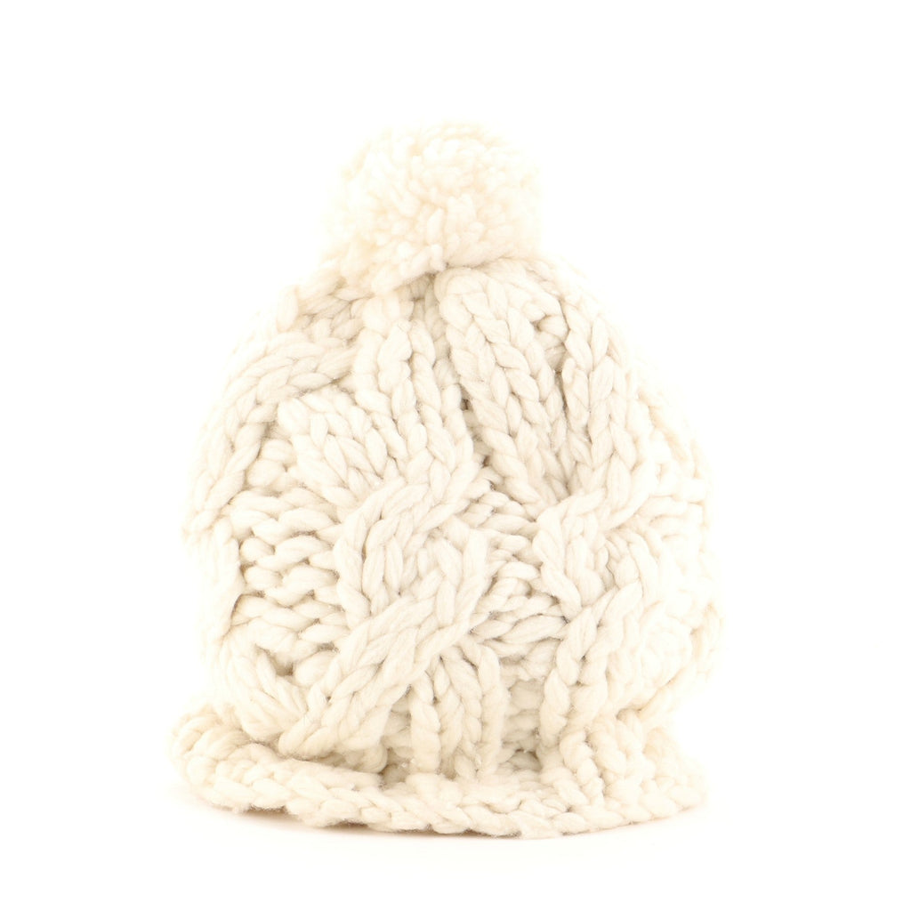 Knit Beanie Wool XS