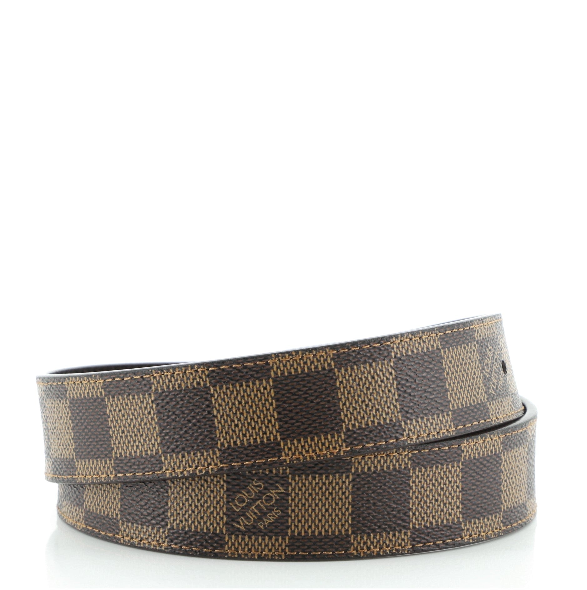Logo Belt Damier 75