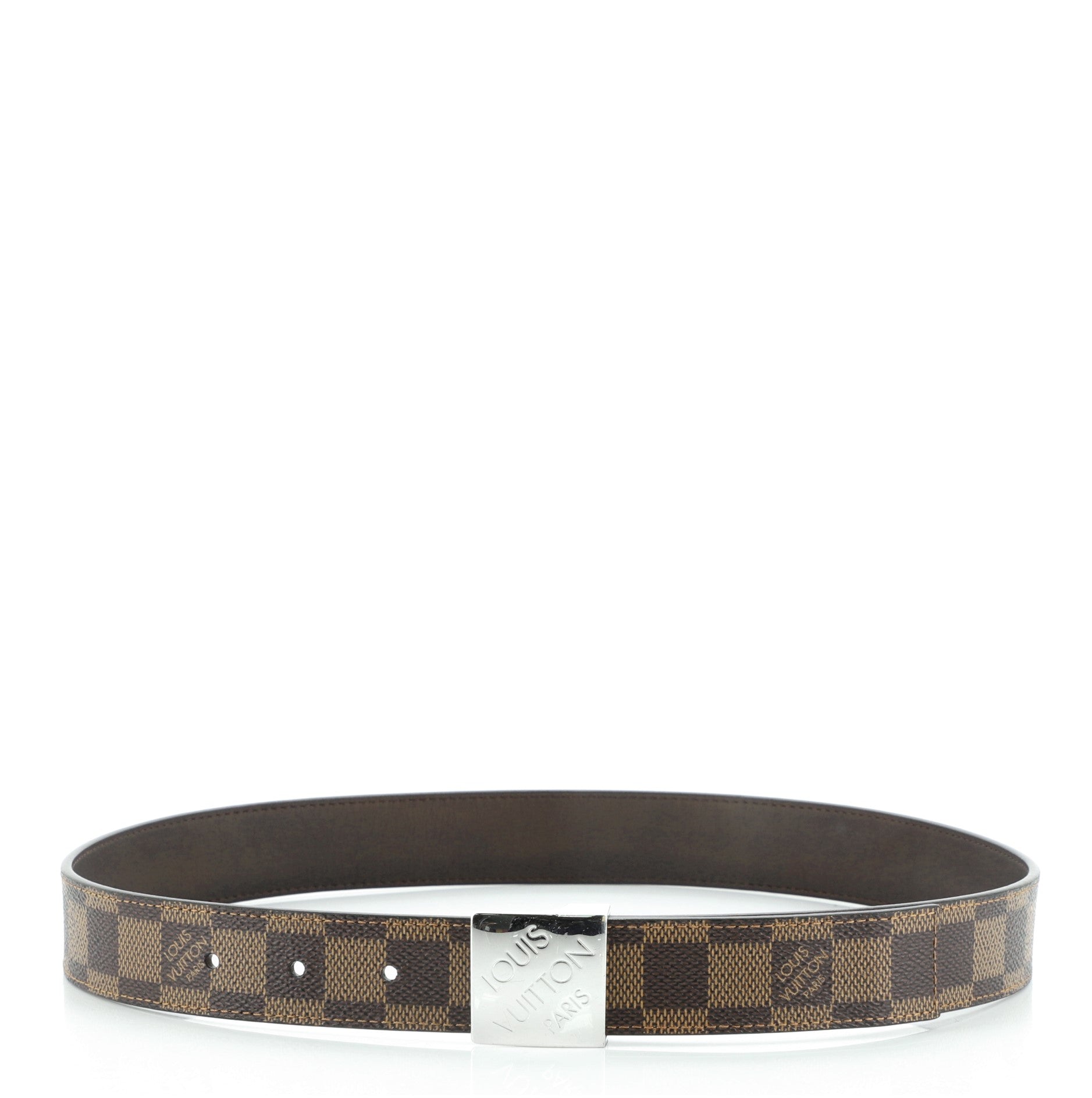 Logo Belt Damier 75