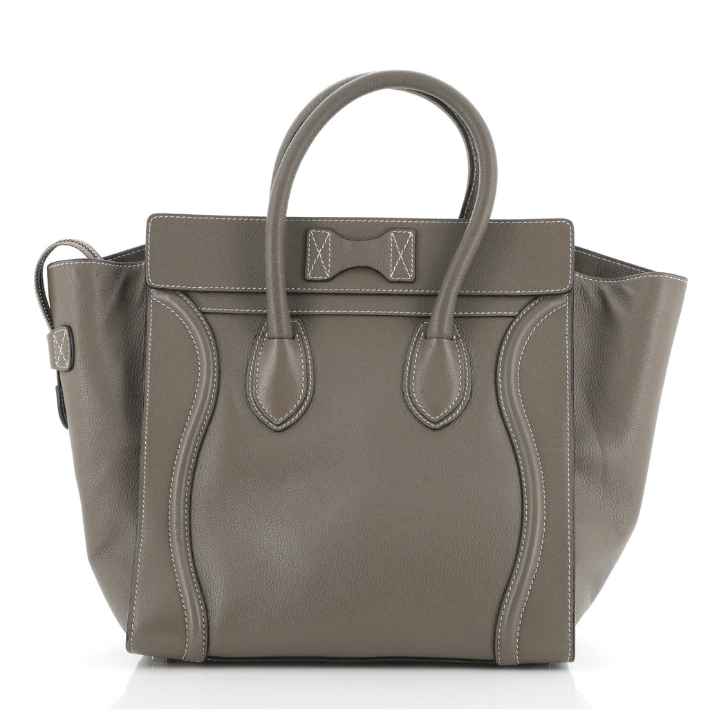 Luggage Bag Grainy Leather Mini
