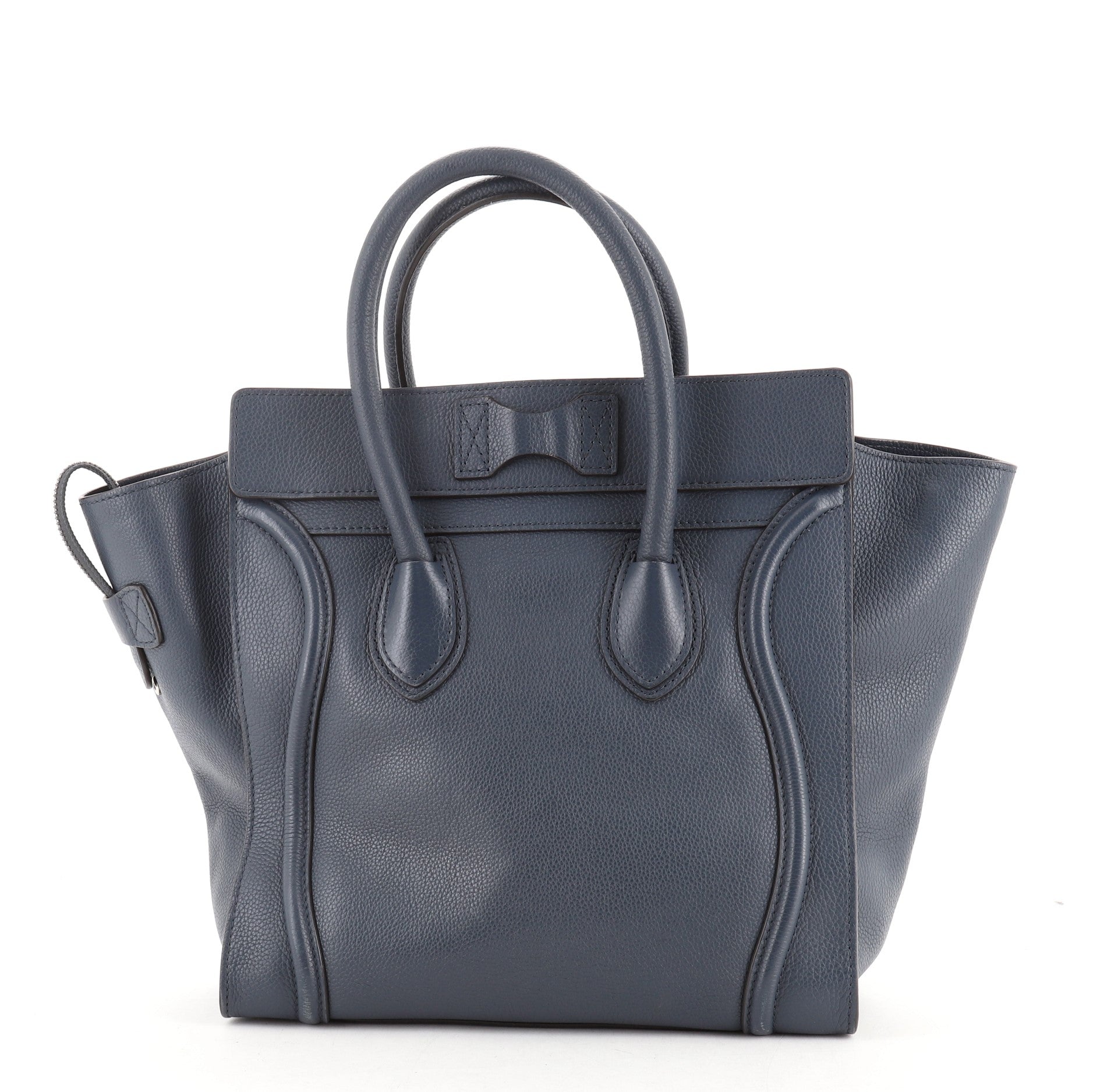 Luggage Bag Grainy Leather Mini
