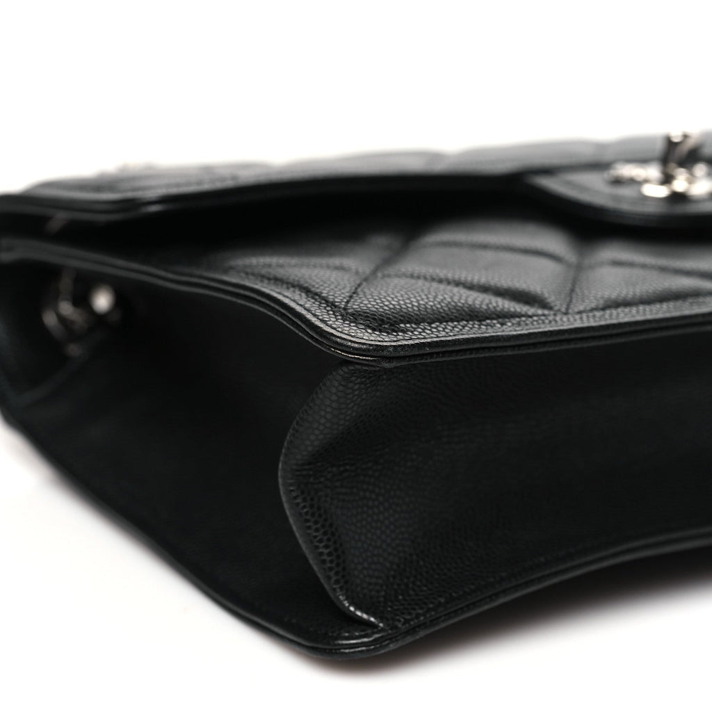 Caviar Quilted Small Sweet Classic Flap Black