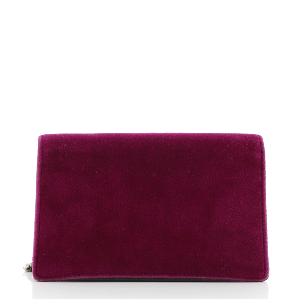 Dionysus Bag Velvet Super Mini