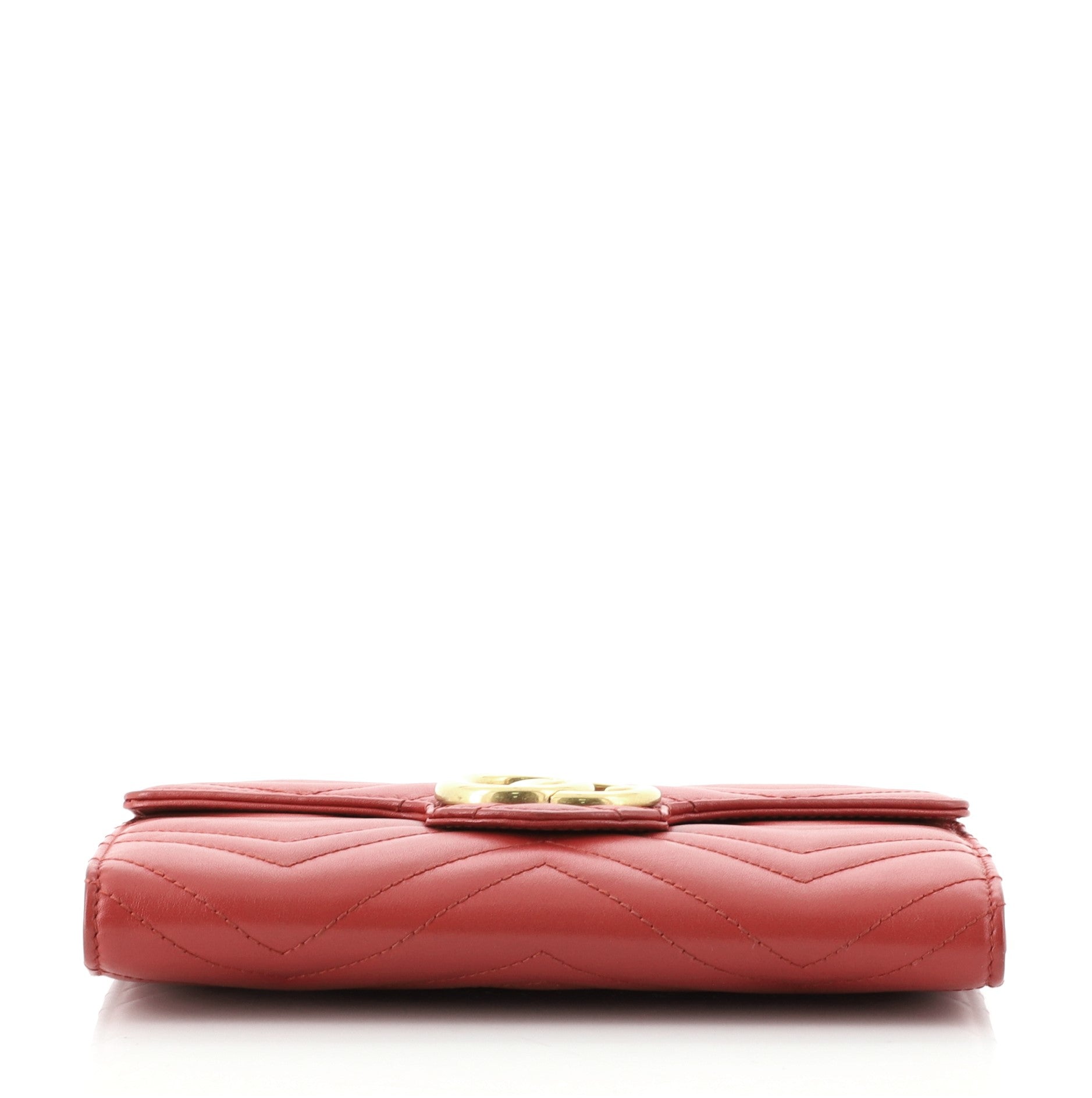 GG Marmont Chain Wallet Matelasse Leather Mini