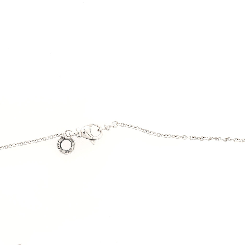 B.Zero1 Pendant Necklace 18K White Gold