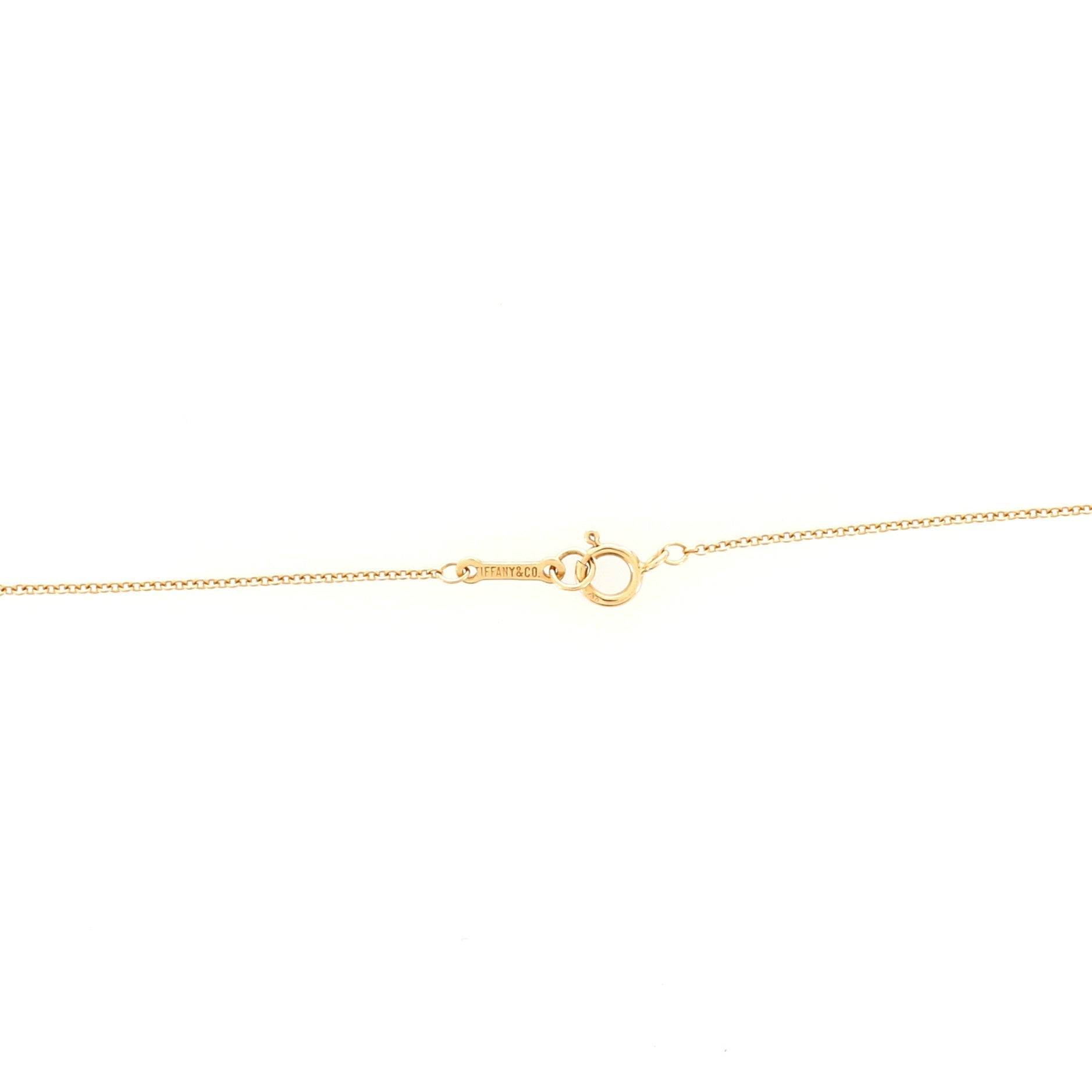 Elsa Peretti Apple Pendant Necklace 18K Yellow Gold
