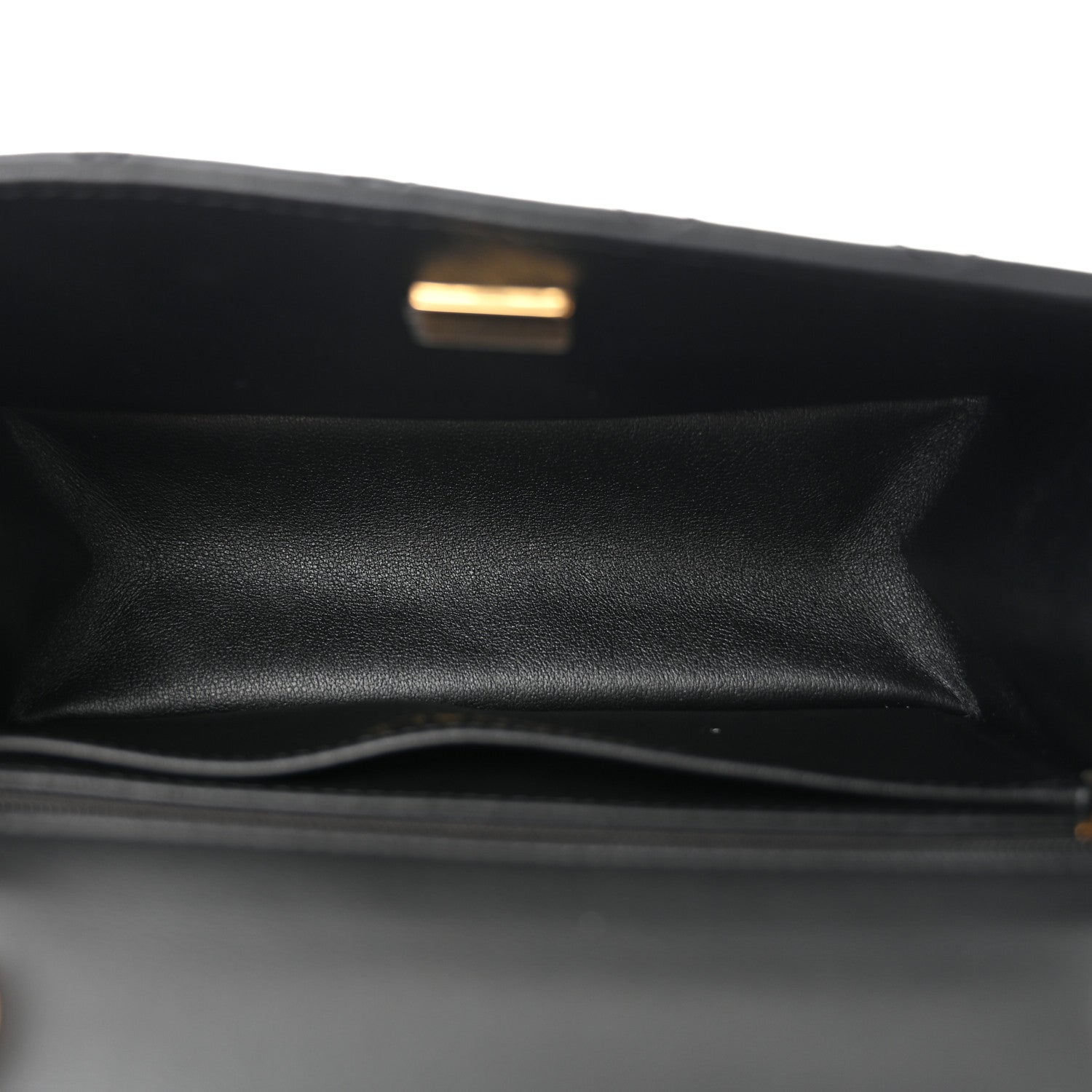 Aged Calfskin Quilted 2.55 Reissue Mini Flap Black