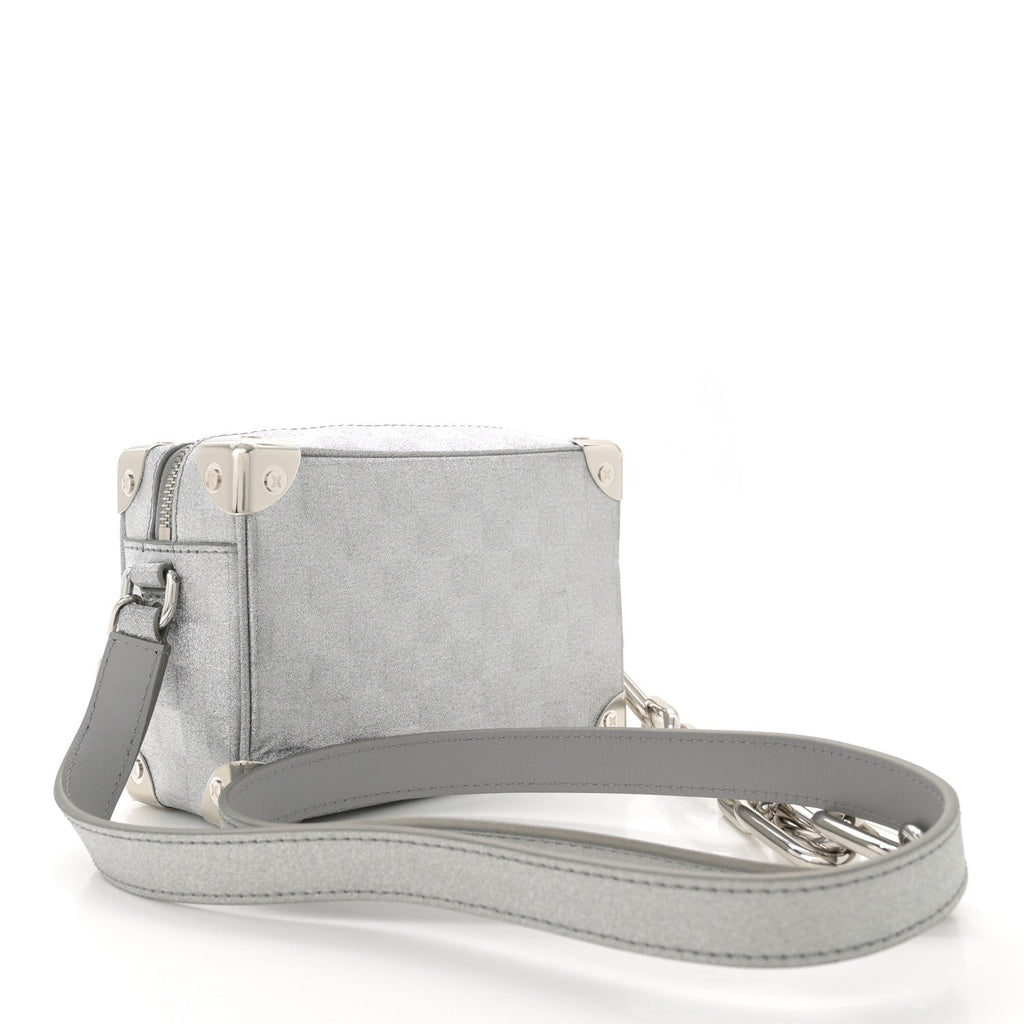 Damier Glitter Mini Soft Trunk Silver