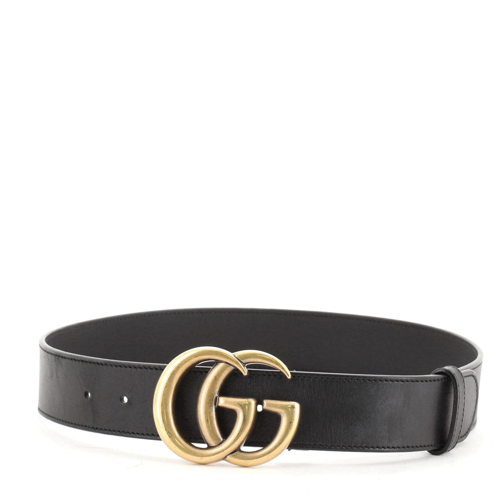 GG Marmont Belt Leather Wide 80